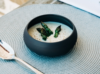 Sajttorta pohárban